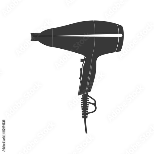 Silhouette hair dryer black color only