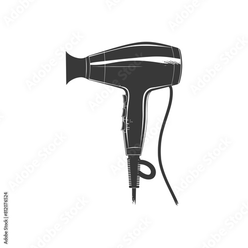 Silhouette hair dryer black color only