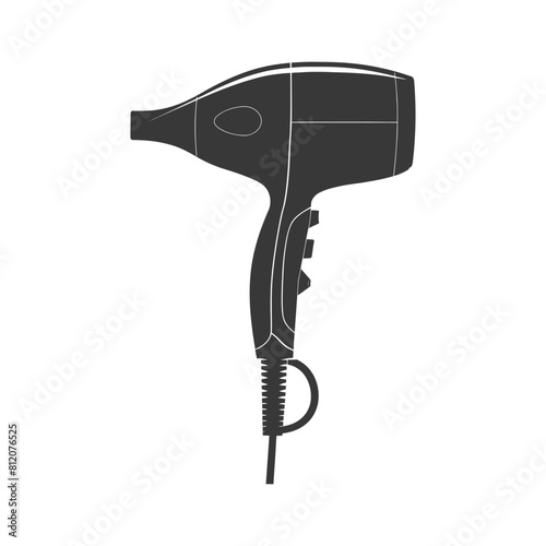 Silhouette hair dryer black color only