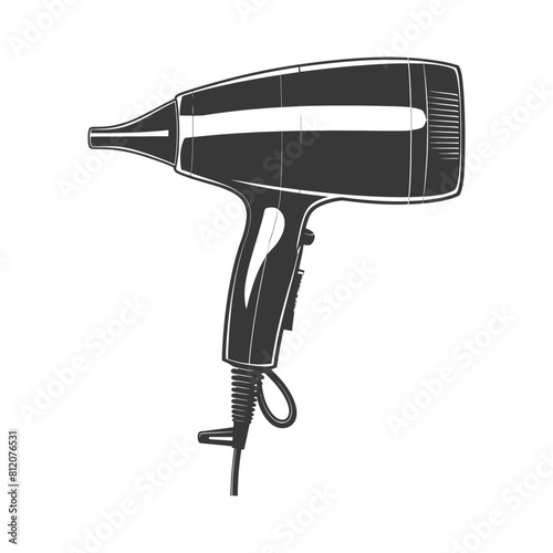 Silhouette hair dryer black color only