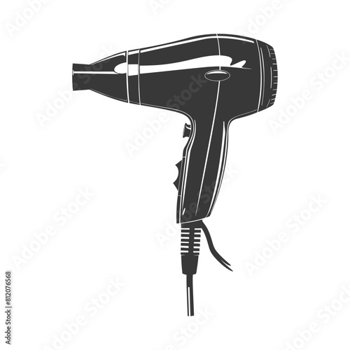 Silhouette hair dryer black color only