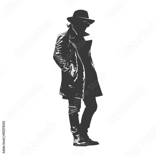 Silhouette incognito full body black color only