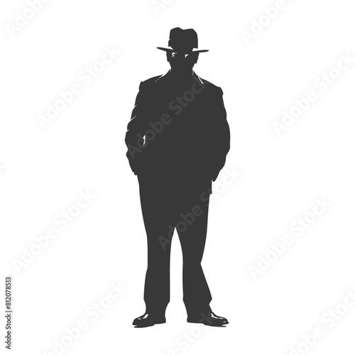 Silhouette incognito full body black color only
