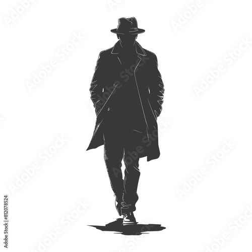 Silhouette incognito full body black color only