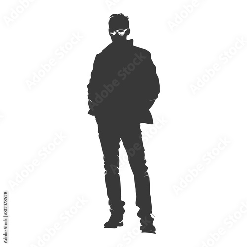 Silhouette incognito full body black color only