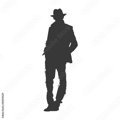 Silhouette incognito full body black color only