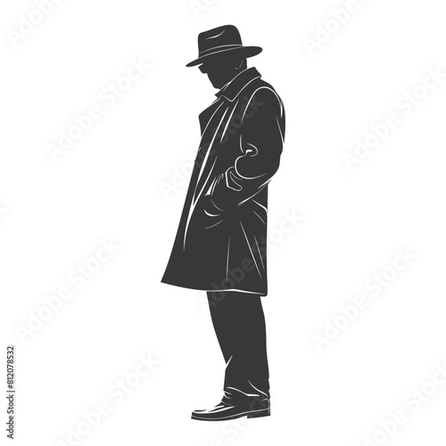 Silhouette incognito full body black color only