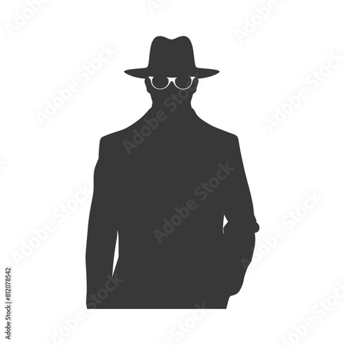 Silhouette incognito full body black color only