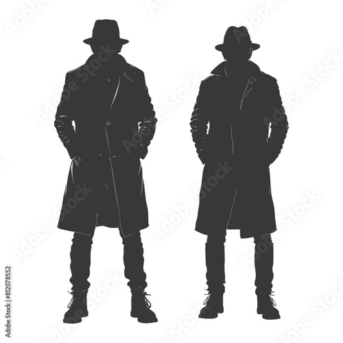 Silhouette incognito full body black color only
