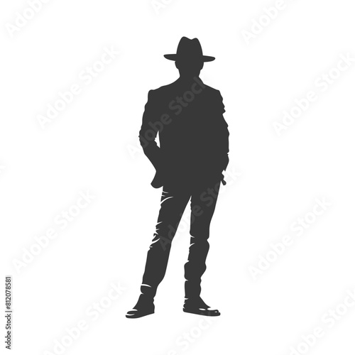 Silhouette incognito full body black color only