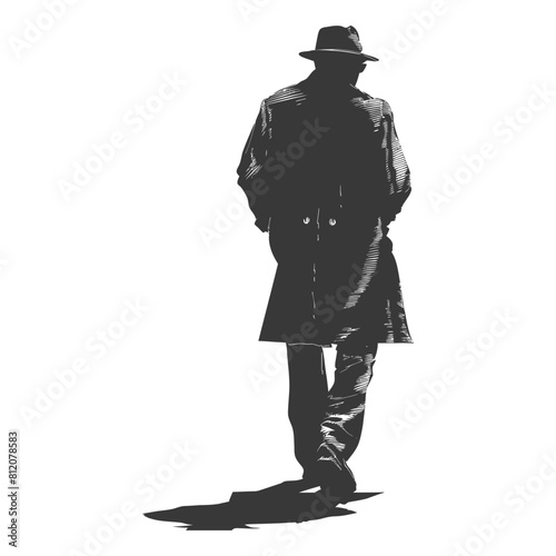 Silhouette incognito full body black color only