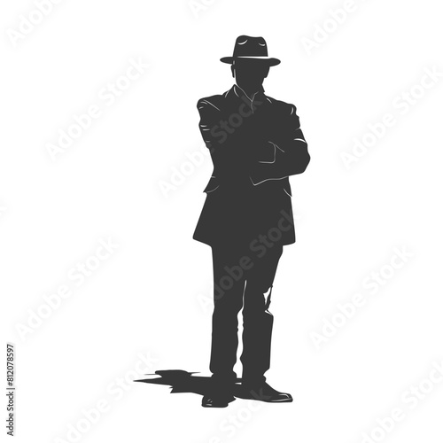 Silhouette incognito full body black color only