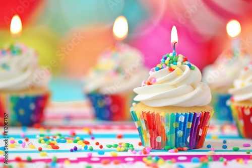 Birthday BEAUTIFUL background theme bright colors.