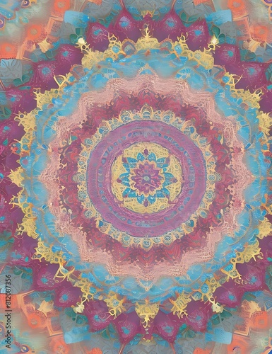mandala ornament  texture pattern abstract background