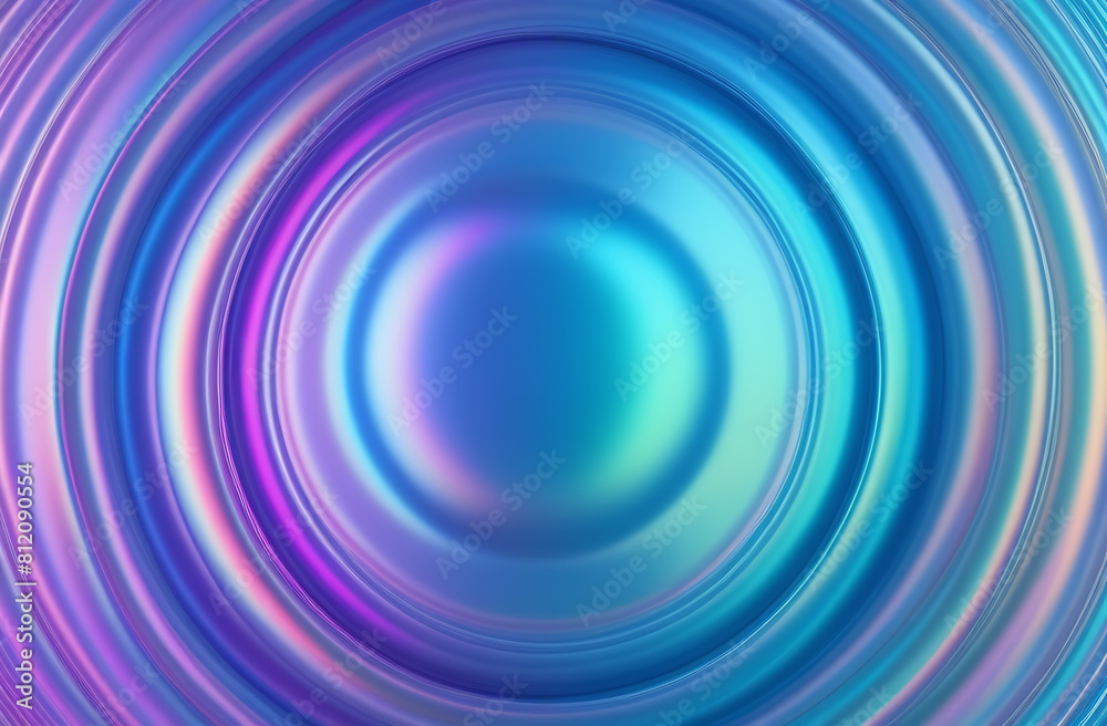 Holographic silk background, circles iridescent gradient background Holographic silk background, circles iridescent gradient background