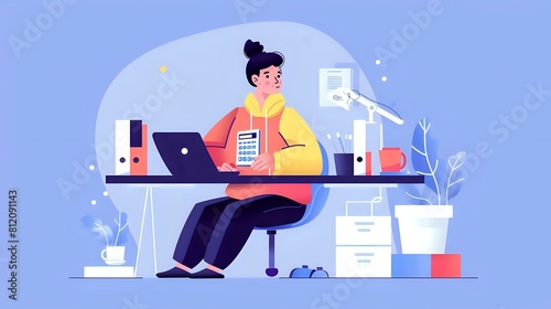 Dynamic Representation of a Finance Specialist's Expertise and Work Environment