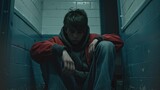 A despondent and forlorn teenager grappling with depression and battling drug addiction sits in isolation after indulging in substances This scene highlights the stark reality of homelessne