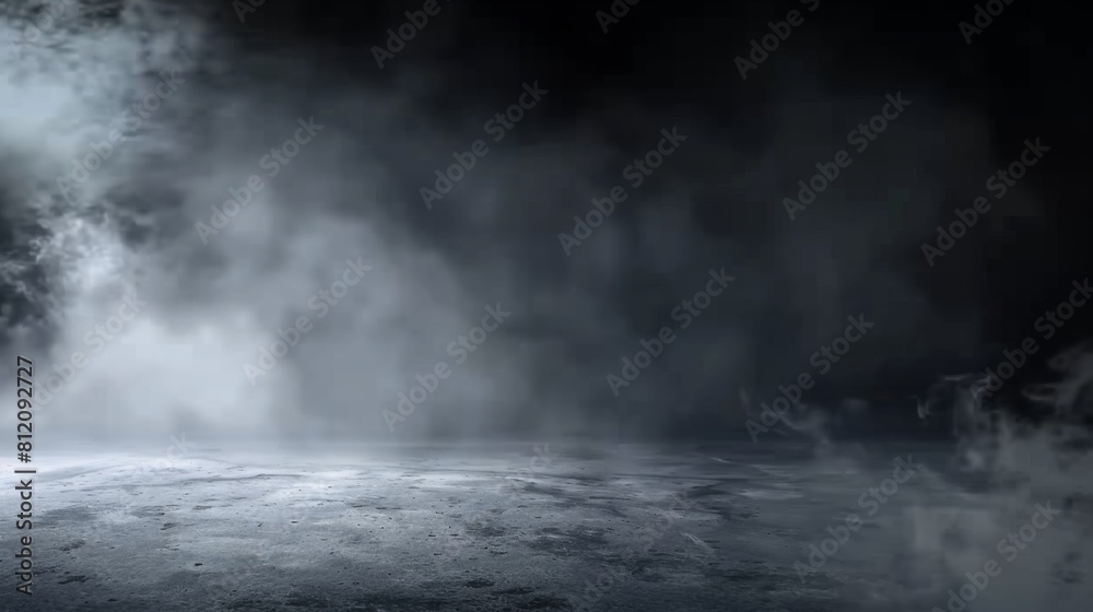 Black and white image of smoke emitting from industrial pipe