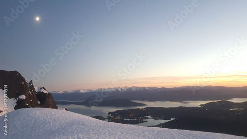 winter mountain landscape