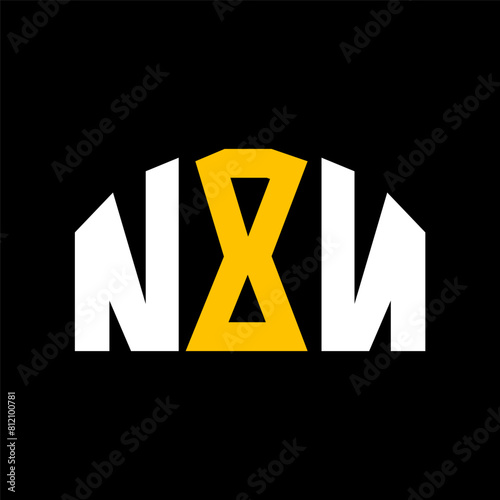 Initials NXN typography for business, technology, and real estate brands. photo