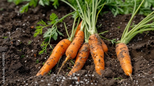 Organic and fresh carrots straight from the farm. Get yours today! photo