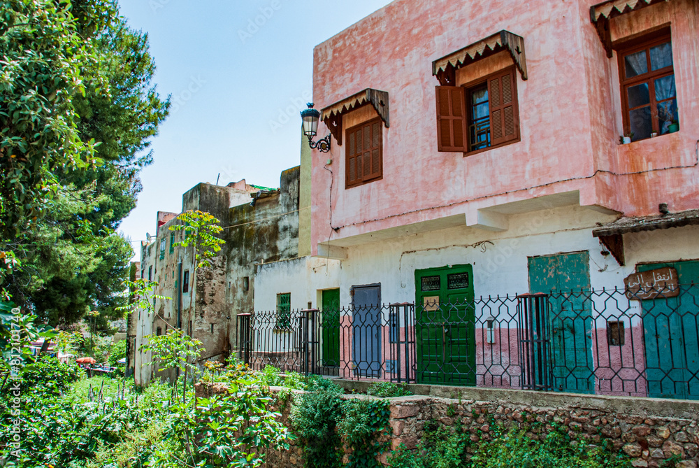 Houses and buildings in Sefrou in Morocco Houses and buildings in Sefrou in Morocco