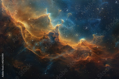 Wallpapers for nebula space background, high quality, high resolution photo