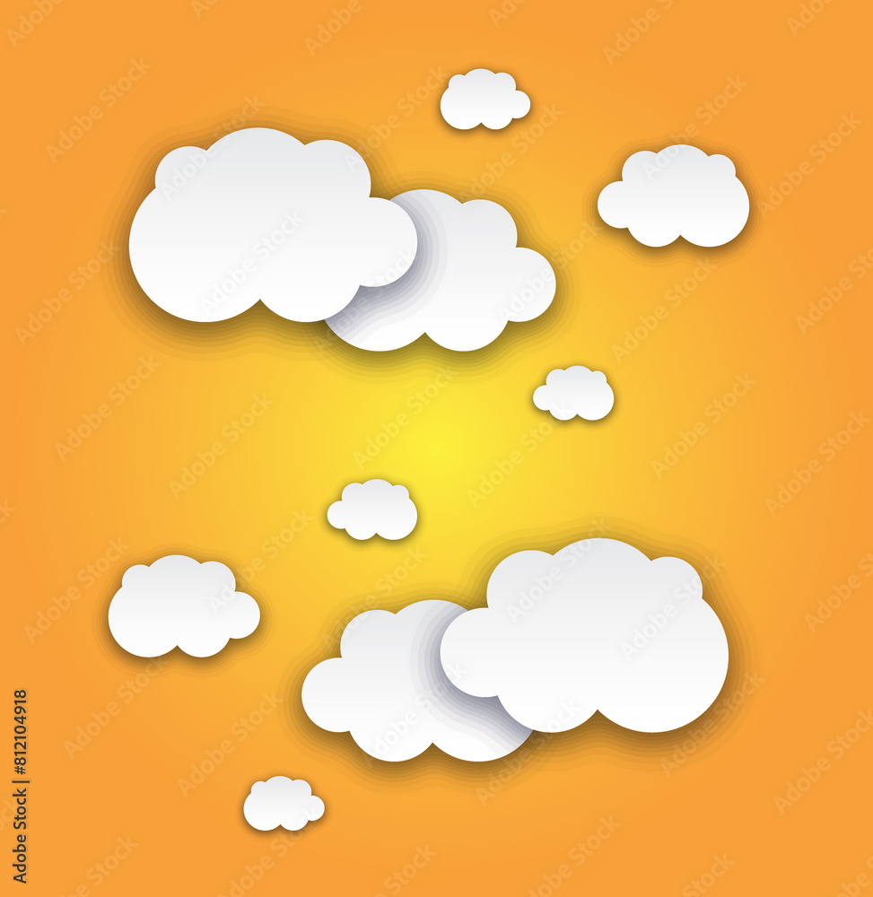 illustration of clouds illustration of clouds