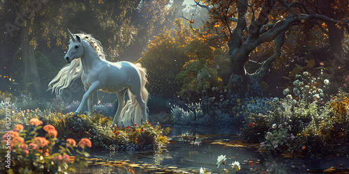 Majestic Spirit Capturing the Beauty of a Wild Horse in an Amazing Dreamy Photograph
