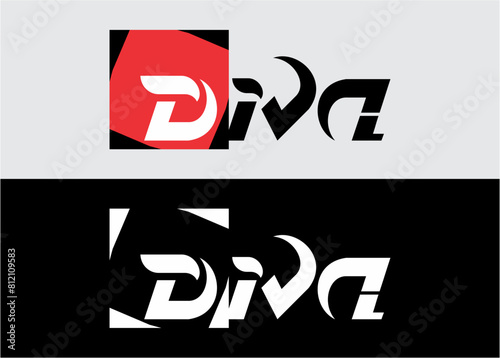 diva logo krmz ve siyah ze