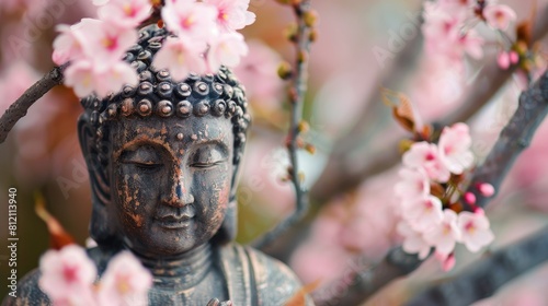Cherry Blossoms and the Teachings of Dharma photo
