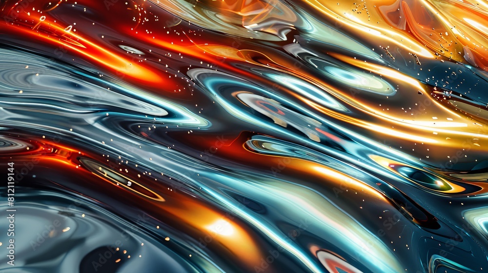 Colorful abstract painting. Colorful abstract painting.