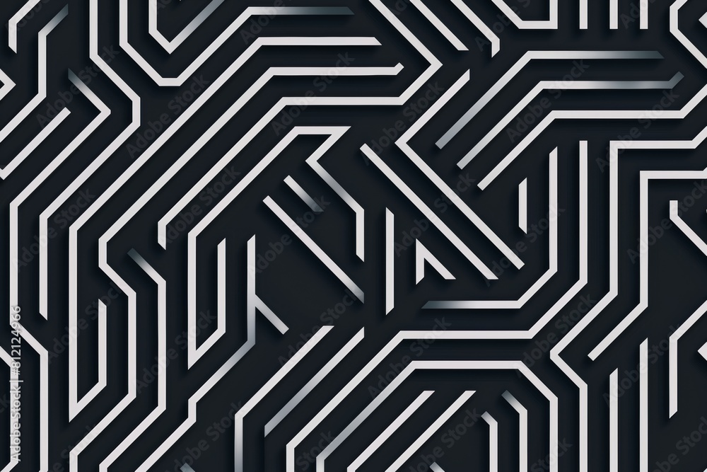 Monochrome Abstract Lines Background Monochrome Abstract Lines Background
