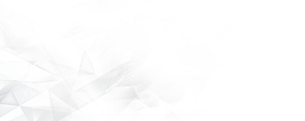 abstract white background with lines and triangles isolated on white or transparent png