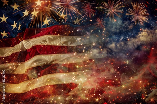 American flag. US flag. Independence day of America. USA 4th of july background. United States Flag. Celebrating Independence Day in US