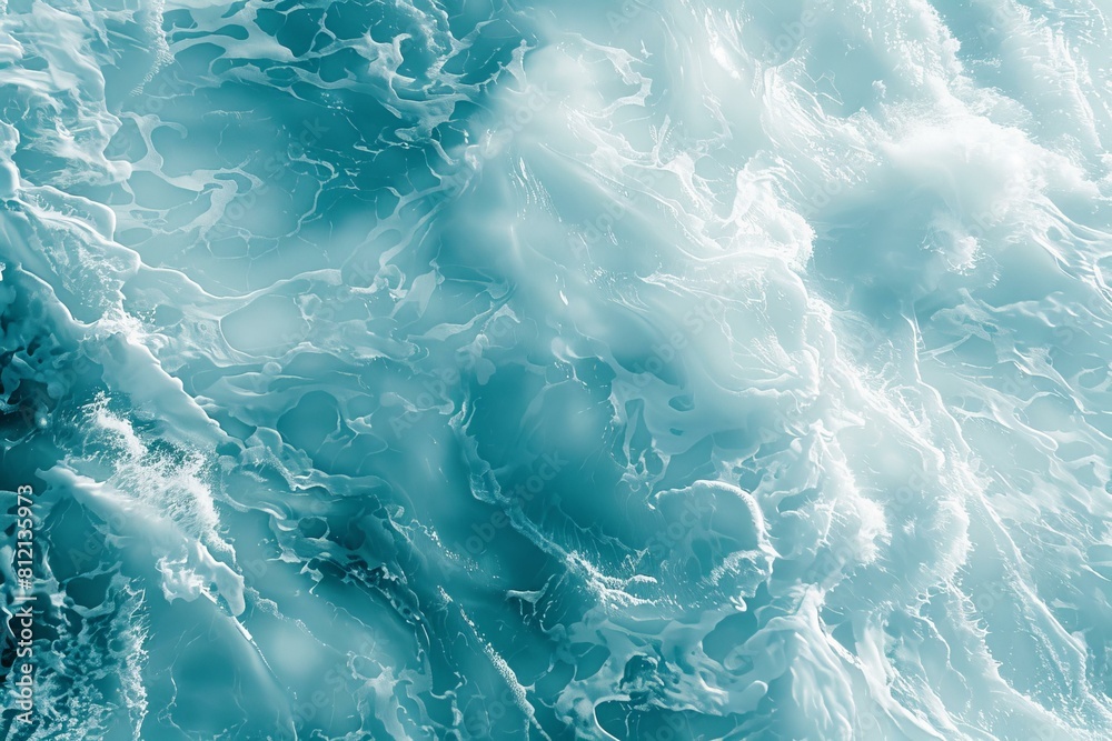 Serene Ocean Waves Texture, Nature Background Serene Ocean Waves Texture, Nature Background