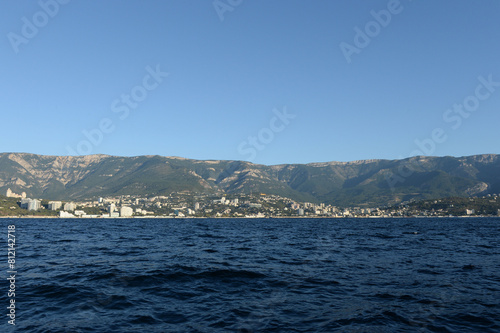 Sea view of Yalta. Crimea