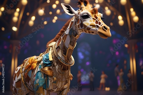  Take a walk on the wild side with our AI platform s diverse rendering styles - from a graceful giraffe singing opera to a funky zebra rapping on stage  the possibilities are endless. 