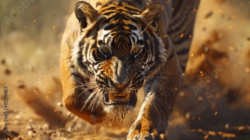 tigers attack Realistic