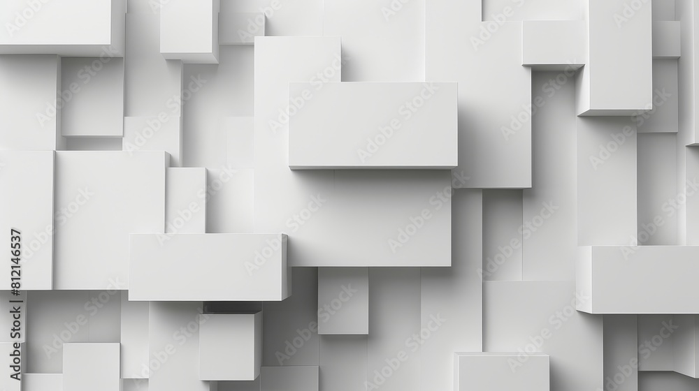 Abstract white background with geometric shapes, Abstract white background with geometric shapes,
