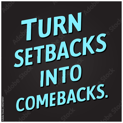gym motivational typography designs turn setbacks into comeback 