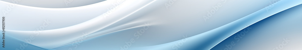 Abstract background with blue waves for banner presentation, white and blue, simple, light, satin cloth Abstract background with blue waves for banner presentation, white and blue, simple, light, satin cloth