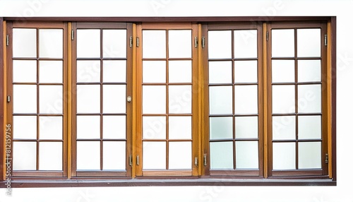 Real modern windows set .isolated on white background