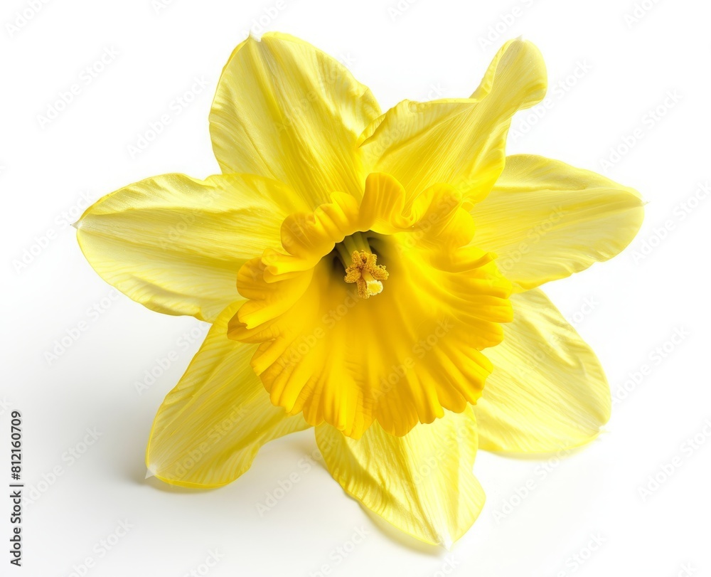 Obraz premium daffodil on white background.