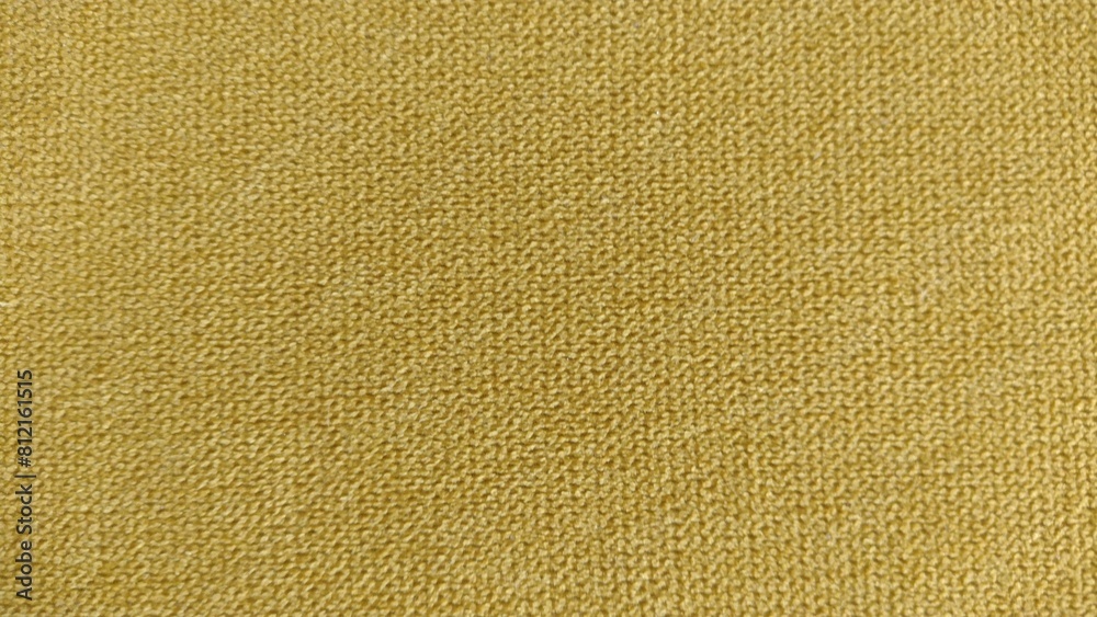 Fototapeta premium yellow fabric texture, canvas background