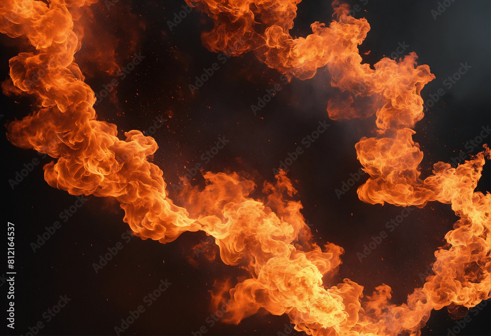 Fire Texture Background