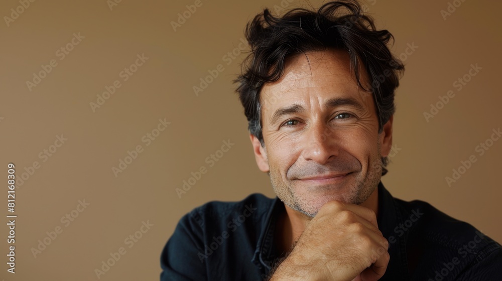 Portrait of a Smiling Mature Man Portrait of a Smiling Mature Man