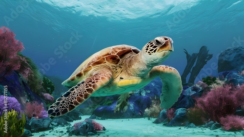 green sea turtle