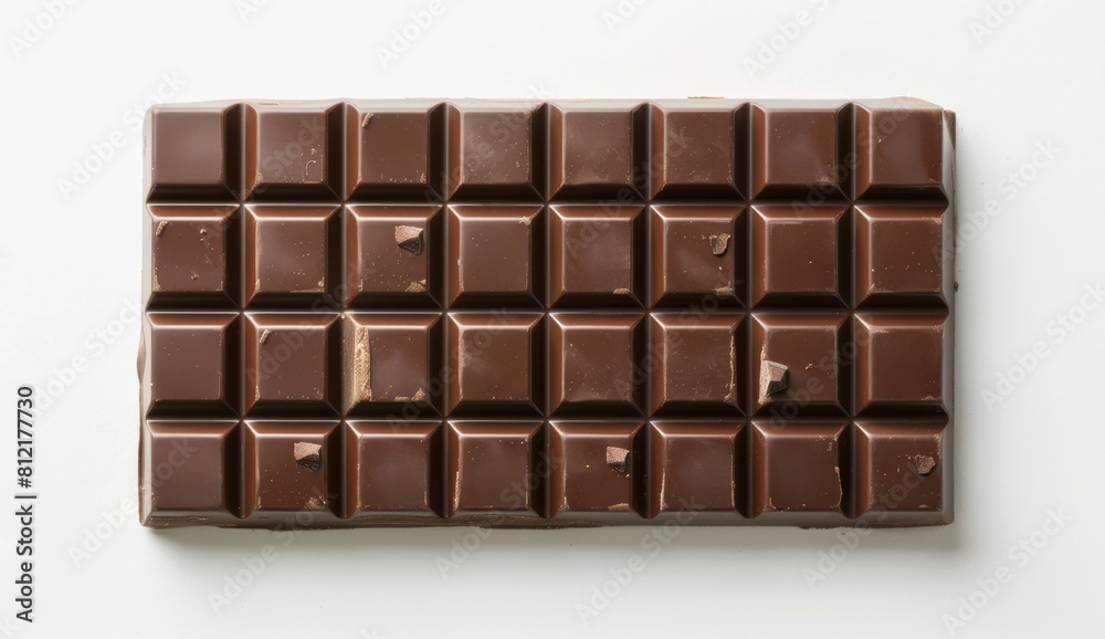 chocolate bar isolated on a white background chocolate bar isolated on a white background
