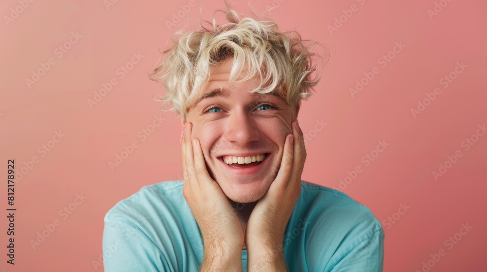 A Delighted Young Man's Portrait A Delighted Young Man's Portrait